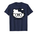 ハローキティ USデザイン カオ メガネ Tシャツ
