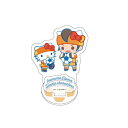 A3 イナズマイレブン x サンリオキャラクターズ 01 円堂守 x ハローキティミニキャライラスト アクリルフィギュアプレート