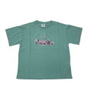 サンリオ カジュアル クレヨンしんちゃんコラボ 半袖Tシャツ ハローキティ ハンギョドン ポムポムプリン シナモロール クレヨンしんちゃん シロ レディース ミント