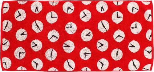 楠橋紋織(Kusubashi Mon Ori) フェイスタオル レッド 約75×35cm ドラえもん タイムふろしき A-87113-31-R