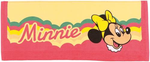 スケーター(Skater) フェイスタオル ディズニー レトロ ミニーマウス 縦34×横83cm TOF80-A