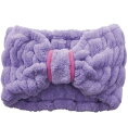 コジット ドライヤーの時間を短縮 BEAULy クイックドライヘアターバン short Purple