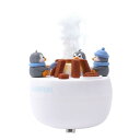 BLUEFEEL 卓上加湿器 DoongDoong 浮かべる ミニ加湿器 タンクレス 水に浮かべる 衛生的 お手入れ簡単 ムードライト ポータブル 小型 USB...