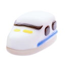 かわいらしい ガラス細工 プチシリーズ 新幹線(白)