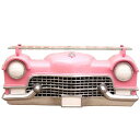 秋月貿易 壁付け オブジェ 車 おしゃれ レトロ OLDIES CAR HEAD SHELF 'Presly' PINK GK065
