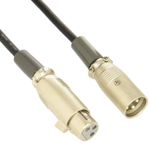 キャノンタイプ・マイク延長コード 3/11C-3/12C（メス-オス） ソフトマイクコード　S-MVVS2C×0.3SQ