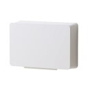 ideaco(イデアコ) 壁に取り付け可能 収納ケース ホワイト WALL pocket W (ウォールポケットW)