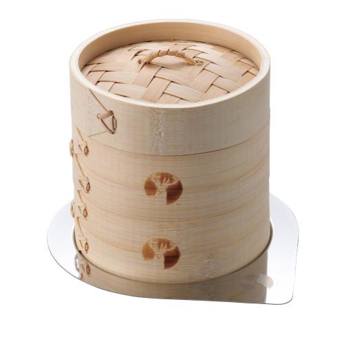 キャプテンスタッグ(CAPTAIN STAG) アウトドア 蒸篭 せいろ 蒸し器 SHIKA-SEIRO 蓋付き プレート付き ..