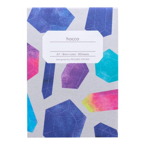 日本ノート(Nippon Note) アピカ ノート hocco A7メモ 宝石 5冊束 E001A7HX5T