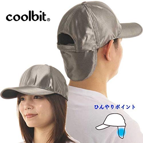クール 冷える帽子 クールビット チタン メッシュ キャップ L サイズ 59cm フリー CBSPCP84 高遮熱 気化熱冷却 で 涼しい 冷却 暑さ対策 熱中症対策 の スポーツ アウトドア 用 高級 キャップ