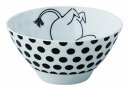 山加商店(Yamakasyoten) MOOMIN (ムーミン) 「 ボブファンデーション ライスボウル(M)飯碗 280ml ムーミン柄 電子レンジ 食洗機対応 ムーミン グッズ 北欧 母の日 プレゼント 食器 ギフト 結婚祝い 日本製 MM701-312