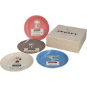 山加商店(yamakasyoten) peanuts (ピーナッツ) プレート 皿 14cm 4枚 食器セット 木箱入り 窯変釉 雑貨 スヌーピー グッズ 母の...