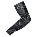 おたふく手袋(Otafuku Glove) 夏用アームカバー吸汗速乾 接触冷感 UVカット コンプレッション メンズJW-618 カモフラxブラック Lサイズ