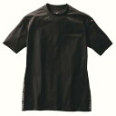 BURTLE バートル ショートTシャツ(ユニセックス) 春夏用 ブラック 247 35 L