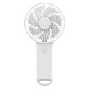 センチュリー ハンディファン 携帯扇風機 卓上扇風機 USB充電式 静音設計 3段階風量調整 最大10時間連続使用 7枚羽(ホワイト)