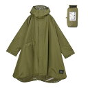キウ スタンダードレインポンチョ 2ND STANDARD RAIN PONCHO - 2ND 防水 撥水 はっ水 耐水 豪雨対応 雨対策 大雨 台風 梅雨 レ...