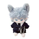 【ぬい服】 ぬいぐるみ用スーツ【シャツ・ ジャケット・パンツ・ネクタイ・ ピン 5 点セット】20cm用 ブラック g.triger ジートリガー 推しぬい ぬい活 品