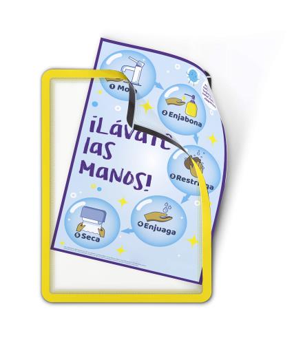 tarifold ディスプレイポケット 粘着タイプ A4サイズ 2枚入り 黄 194954