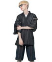 アクロス 甚平 メンズ 寝巻き 部屋着 ルームウェア 上下セット 甚兵衛 じんべい しじら織り 綿100 和服 パジャマ お揃い 彼氏 父 誕生日 敬老の日 ギフト プレゼント M L LL 花火大会 夏祭り 750112 795160チャコール