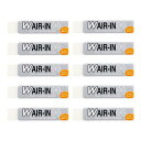 プラス 消しゴム ダブルエアイン もっとあんしん マークシート ホワイト 16g 10個 ER-060WN 36-938 ×10