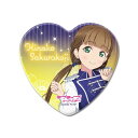 シンクイノベーション(SYNC INNOVATION) 『ラブライブ!スーパースター!!』 XF 桜小路 きな子 第2弾 ハート型缶バッジ H52mm×W57mm SYNC-LLSP2HKB-XF