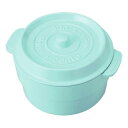 竹中 日本製 竹中 お弁当箱 ココポット ラウンド ミント (上段)230ml、(下段)300ml T-76406