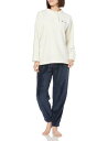 チャンピオン ルームウェア 長袖長パンツ ボア レディース アイボリ-_OL8853