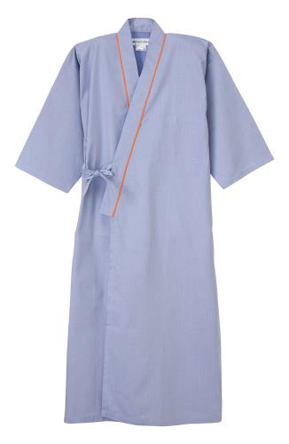 ナガイレーベン NAGAILEBEN 患者衣ゆかた型 SG-1440(EL) ブルー