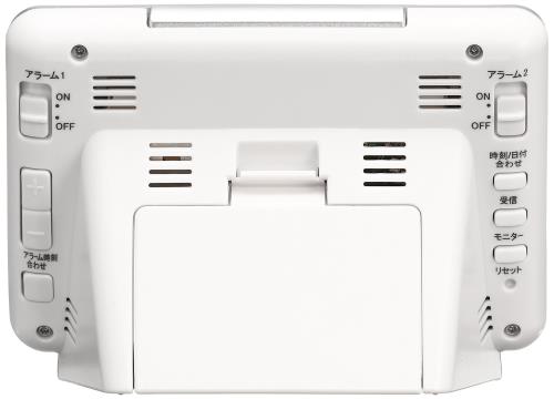 セイコークロック(Seiko Clock) セイコー クロック 目覚まし時計 電波 デジタル 2チャンネル アラーム カレンダー 温度 湿度 表示 白 SQ767W SEIKO [2]