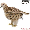 【送料無料】HANSA ライチョウ 夏 BH7647 ハンサ リアル 動物 ぬいぐるみ 雷鳥 とり