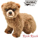 【送料無料】HANSA クマ 仔 BH7037 ハンサ リアル 動物 ぬいぐるみ 熊(3)