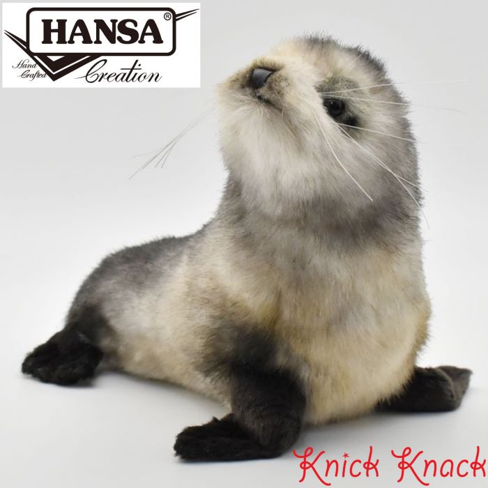 リアル動物ぬいぐるみ HANSA ハンサ オーストラリアアシカ (子)6700 かわいい サプライズ 動物 置物 おすすめ プレゼント プチギフト 誕生日 お祝い クリスマス 父の日 バレンタインデー ホワイトデー 母の日 敬老の日