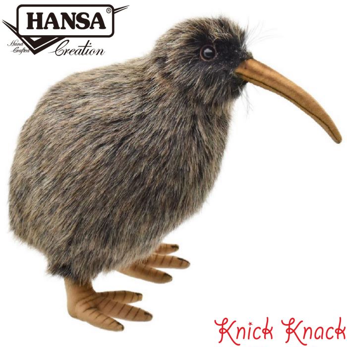 リアル動物ぬいぐるみ HANSA ハンサ キーウィ 鳥 3083 かわいい サプライズ 動物 置物 おすすめ プレゼント プチギフト 誕生日 お祝い クリスマス 父の日 バレンタインデー ホワイトデー 母の日 敬老の日