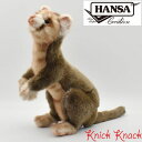 【送料無料】HANSA フェレット BH4556 ハンサ リアル 動物 ぬいぐるみ