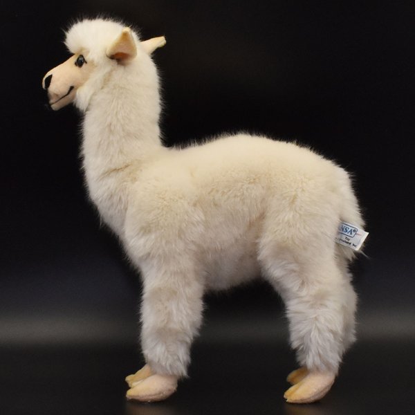 【送料無料】HANSA アルパカ BH6024　ハンサ リアル 動物 ぬいぐるみ かわいい グッズ 雑貨 置物 オブジェ インテリア 羊駱駝 — vista 2