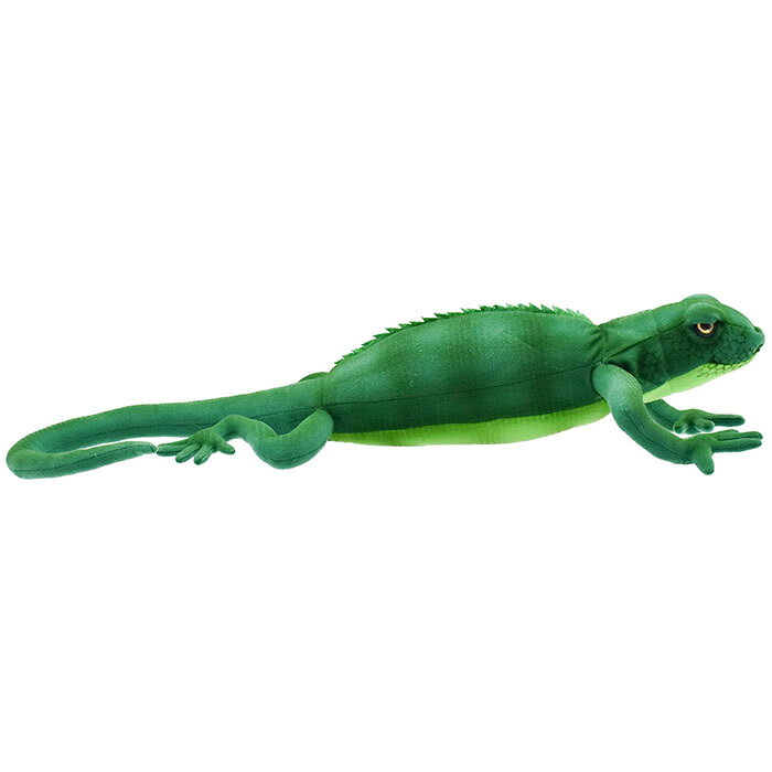 HANSA トカゲ BH3848　ハンサ リアル 動物 ぬいぐるみ かわいい グッズ 雑貨 置物 オブジェ インテリア 蜥蜴の商品画像 2