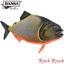 HANSA ピラニア BH8065 ハンサ リアル 動物 ぬいぐるみ 魚