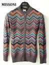 NEW タグ付き新品未使用品 ミッソーニ【MISSONI】アンサンブルニット サイズ38(4)