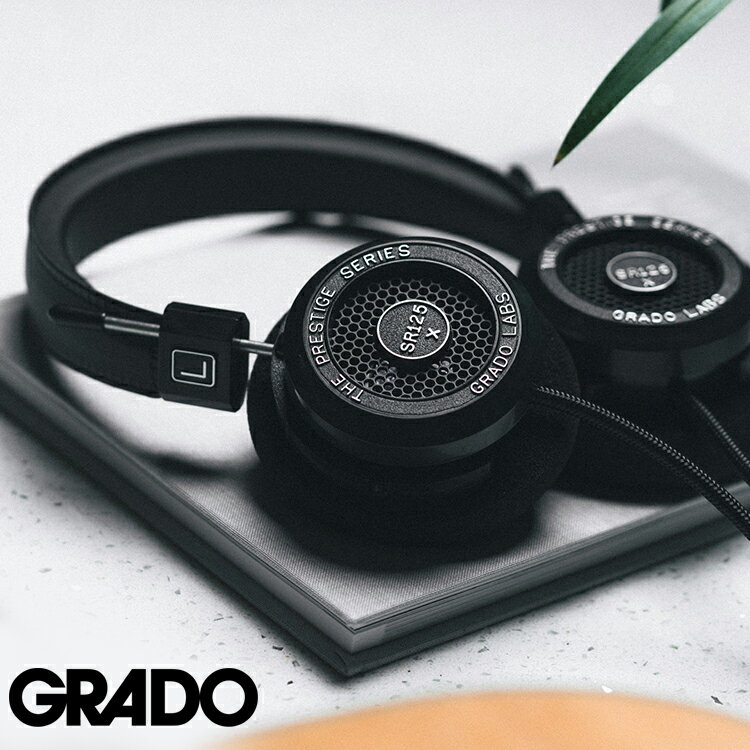 GRADO (グラド) SR125x Prestigeシリーズ ヘッドホン 有線オープンバックステレオヘッドホン ヘッドフォン オンイヤー ヘッドフォン オープンエア 有線