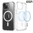 ESR iPhone 15 / 15 Plus / 15 Pro / 15 Pro Max ケース MagSafe対応 米軍MIL規格の保護 耐黄変 傷に強い背...