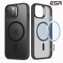 ESR iPhone 15 / 15 Plus / 15 Pro / 15 Pro Max ケース MagSafe対応 米軍MIL規格の保護 耐黄変 傷に強い背...