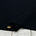 【アウトレット商品 無地/ダークネイビー01-35cmカット済】厚み約2ミリのウール100%平織り生地 ピーチ起毛の少しソフトな質感 布帛(cbb-324-1)
