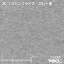 【エントリー＆数量3でポイント10倍！】30/1 スパンフライス グレー杢伸びて縮んでしっかりフィット ニット生地 犬服 生地