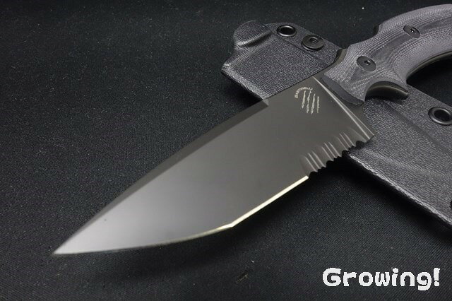 Bastinelli バスティネリ R.E.D V2 ブラックPVD N690Co 波刃 G-10 カイデックス フ...