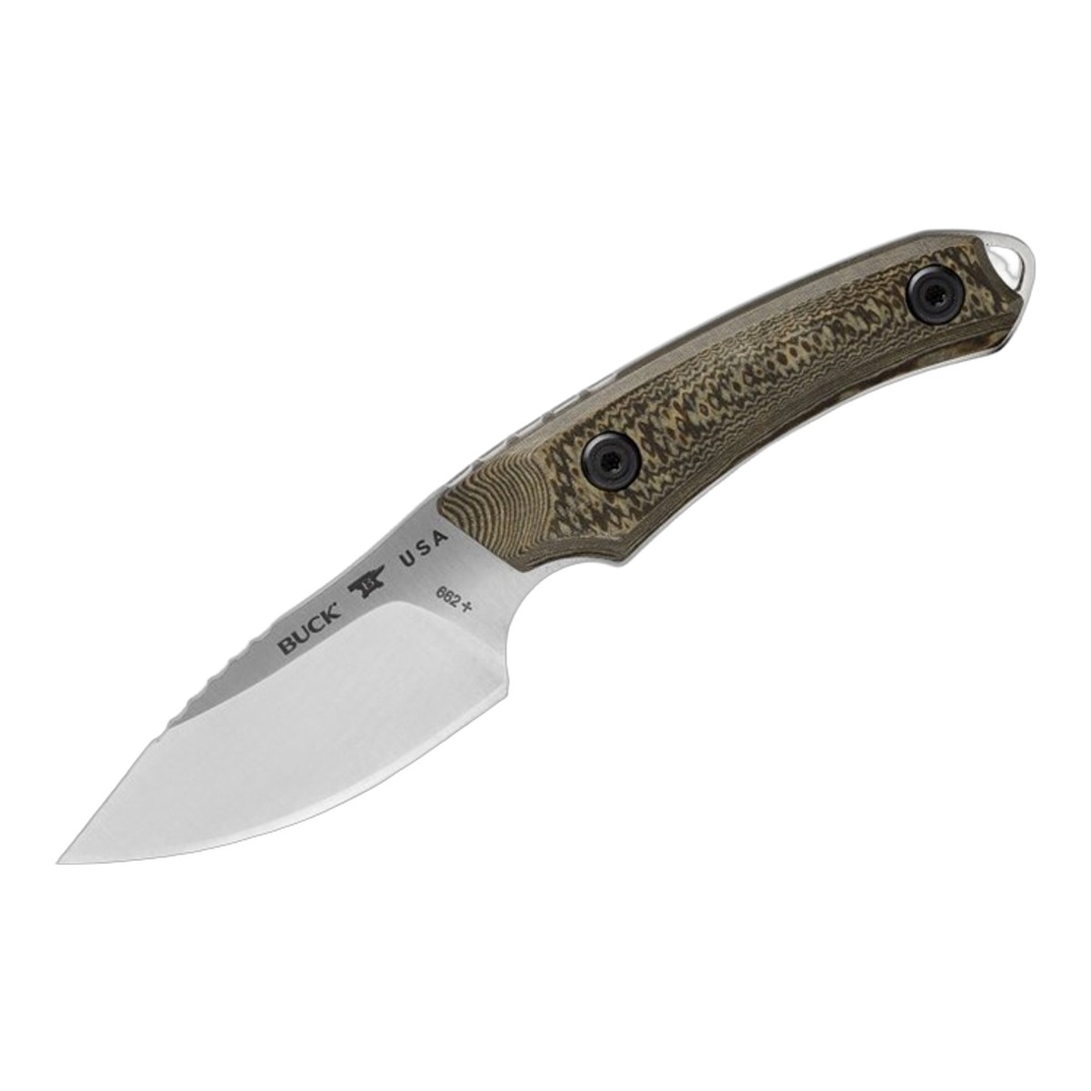 BUCK バック ナイフ アルファ スカウト CPM-S35VN リッチライト Alpha Scout フィックスド アメリカ製 固定刃 キャンプナイフ ブッシュクラフト サバイバル ハンティング ハンター 薪割り フェザー フィッシング 防災 緊急時 正規品 本物保証