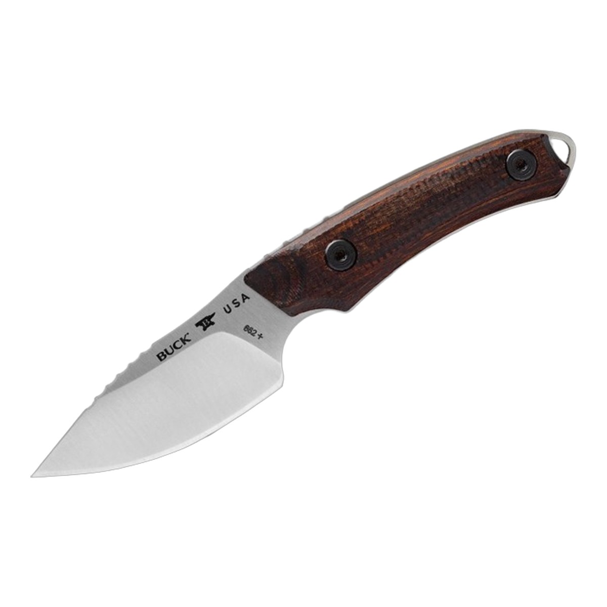 BUCK バック ナイフ アルファ スカウト CPM-S35VN ウォールナット ダイマラックス Alpha Scout フィックスド アメリカ製 固定刃 キャンプナイフ ブッシュクラフト サバイバル ハンティング ハンター 薪割り フェザー フィッシング 防災 緊急時 正規品 本物保証