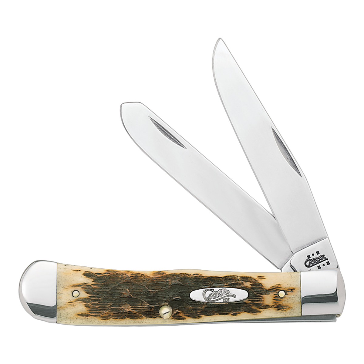 CASE ケース ナイフ トラッパー 2ブレード ジグドボーン Trapper 00164 折りたたみ アメリカ製 ポケットナイフ キャンプ 渓流 フィッシング 防災 緊急時 コンパクト 軽量 収納 登山 野外活動 正規品 本物保証