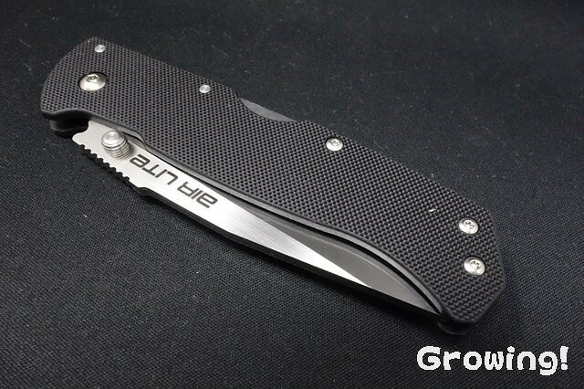 アウトドアナイフ専門グローイングのCOLD STEEL コールドスチール エアライト タント AUS-10A G-10 Air Lite Tanto折りたたみ アウトドアナイフ ポケットナイフ キャンプ 渓流 フィッシング 防災 緊急時 コンパクト 軽量 収納 登山 野外活動 正規品 本物保証｜アングル3