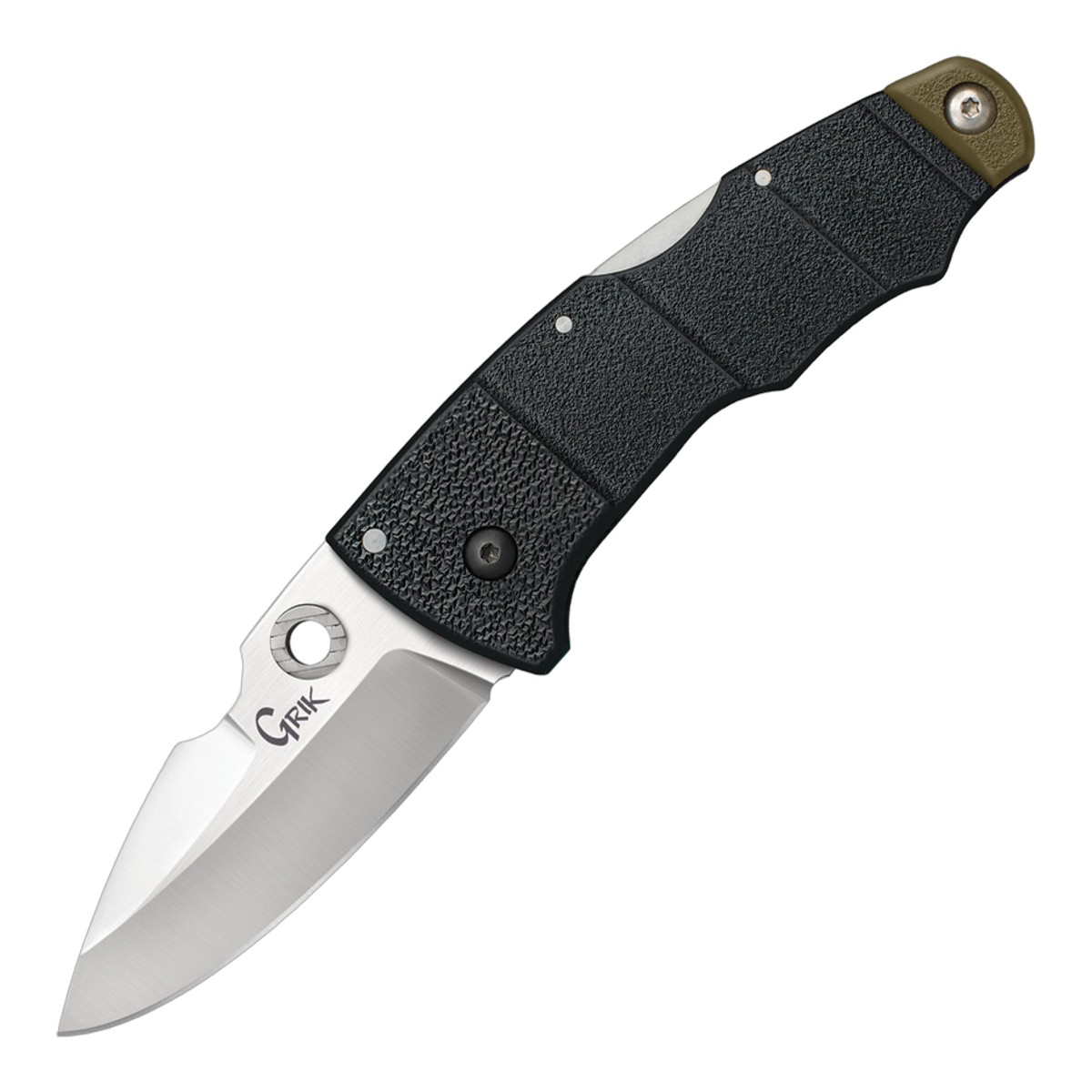 ■COLD STEEL【コールドスチール】■ グリック 【AUS-8A】【GFN】GRIK 折りたたみナイフ ■新品■ コールドスチール社 EDCナイフ 「グリック」 ●ドロップポイントブレード 使い勝手の良いドロップポイントブレード ●サムスタッド付き デュアルサムスタッド付きでワンハンドで容易にブレードオープン ●Tri-Adロック コールドスチールが特許を取得している強靭なロック機構です ●GFNハンドル 　　人間工学に基づきデザインされたフォルム ●ポリマー・ポケットクリップ付き 　　快適なポリマーポケットクリップ 　　左右付け替え可能（別アタッチメントが付属します） Created by custom knife maker Andrew Demko 日常使いに最適なコンパクトフォルダーです。ポリマーのポケットクリップは金属製と異なりお尻のポケットに入れていても車のシートを痛めませんと謳っています（日本ではナイフの持ち運びに制約があります。ご注意下さい) ■商品■新品■ ■ブレード：約7.3cm（約3.4mm） ■オープン：約17.6cm ■クローズ：約10.5cm ■ブレードマテリアル：AUS 8A stainlkess ■ハンドルマテリアル：GFN ■ウエイト：約87g ■COLD STEEL【コールドスチール】■ グリック 【AUS-8A】【GFN】GRIK 折りたたみナイフ ■新品■ ■COLD STEEL【コールドスチール】■ 実用性、耐久性、強度を重視して製品開発をしているのは社名からもうかがえる。同社の製品はタクテイカルのイメージがあるナイフが多いが、どのナイフもタフで切れ味抜群を信条とし、その実用性の高さからプロハンターやキャンパーに絶大な信頼を得ている。 ■ ご購入前の注意点 ・製造時、輸送に伴う擦り傷、箱の凹み等ある場合がございます事、ご了承下さい。 ・写真、動画はサンプルとなります。 ・モニターの発色により実際と異なる場合があります。 【重要】この商品は当店実店舗でも販売しております。在庫数の更新は随時行っておりますが、お買い上げいただいた商品が、品切れになってしまうこともございます。 その場合、お客様には必ず連絡をさせていただきます。万が一入荷予定がない場合は、キャンセルさせていただく場合もございますことをあらかじめご了承ください。 ブッシュクラフト キャンプナイフ アウトドアナイフ 刃物 固定刃 シースナイフ サバイバル ハンティング ハンター 薪割り フェザー フォールディングナイフ アウトドア フィールド 外あそびコールドスチール社 堅牢で質実剛健 無骨なナイフが多い タフなサバイバル ナイフブランド