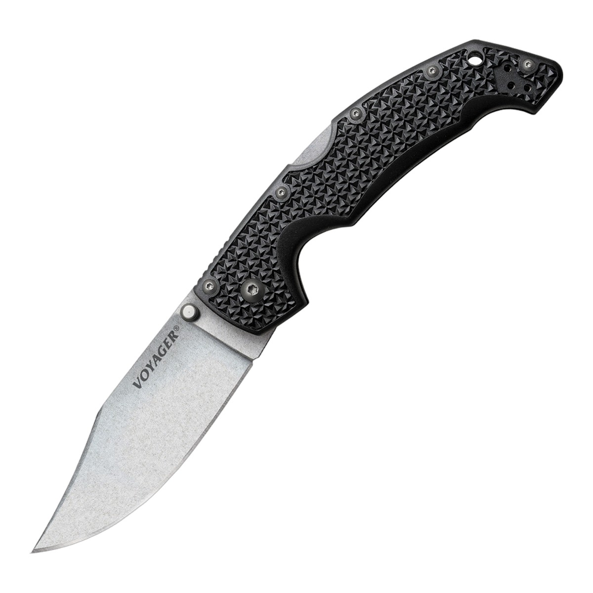 COLD STEEL コールドスチール ボイジャー サイズL クリップ AUS-10A Griv-Ex Voyager CS29ACZ 折りたたみ アウトドアナイフ ポケットナイフ キャンプ 渓流 フィッシング 防災 緊急時 コンパクト 軽量 収納 登山 野外活動 正規品 本物保証
